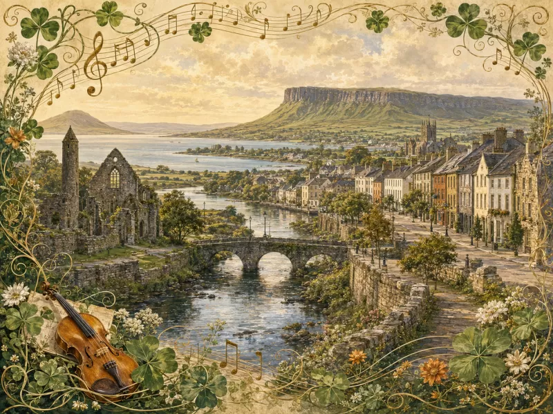 Sligo - Between Benbulben and the Bay