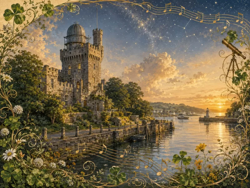 Blackrock Castle Observatory in Song visual